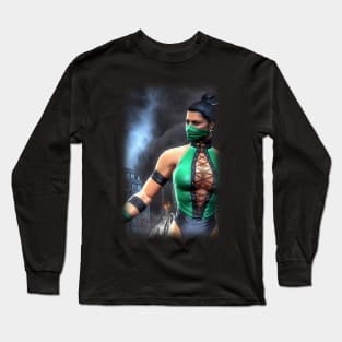 Jade Mortal Kombat (MK9) - Poster,postcards and more. Long Sleeve T-Shirt